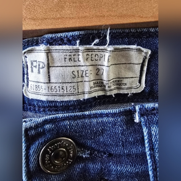 Free People Skinny sz 27 - Picture 3 of 7